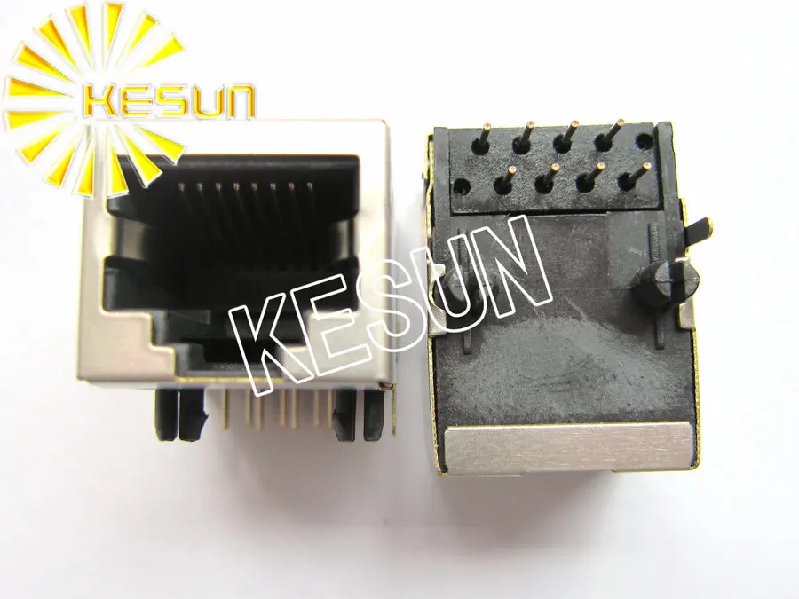 

100PCS x RJ45 59-8P8C Shield type PCB Right Angle Modular Female Network Socket LAN Connector
