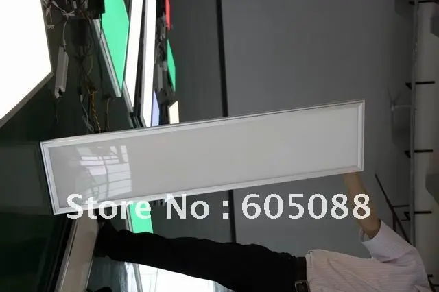 30x120 см прямоугольная сверхтонкая Светодиодная панель 39 Вт для потолочного