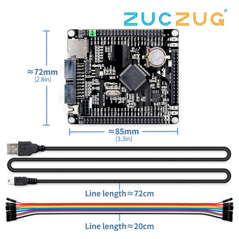 1 шт. STM32F407VET6 макетная плата Cortex-M4 STM32 минимальная системная обучающая плата ARM основная плата STM модуль