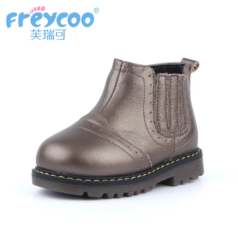 Freycoo/2019 г. Новая модная зимняя детская обувь для девочек и мальчиков из