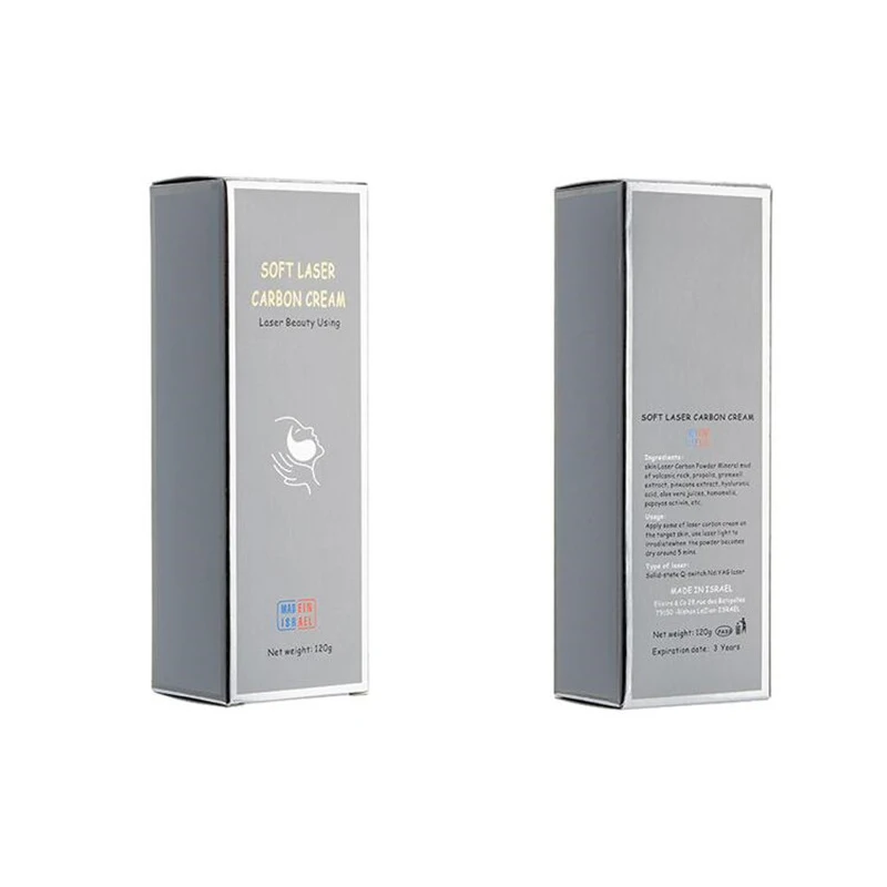 

Skin care gel 80ml soft laser carbon gel for nd yag laser skin rejuvenation treatment active carbon cream