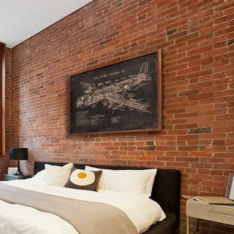 Домашняя Гостиная Офис Лофт ретро промышленный ветер мягкое украшение стена