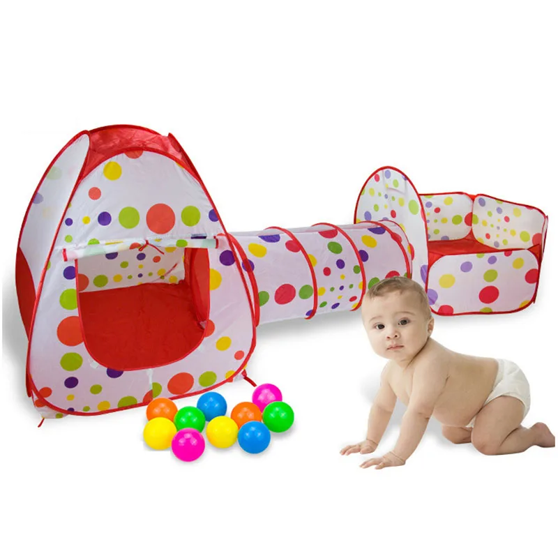 IMBABY детские игрушки мяч бассейн для ребенка палатка-Типи бассейн яма детская палатка дом ползающий туннель океан детская палатка игровой дом