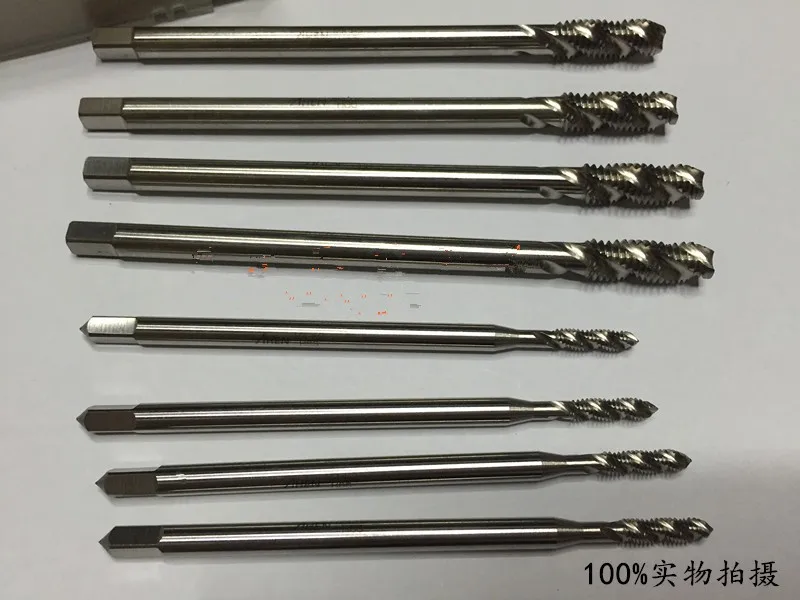 5 шт. M4X100MM HSS M2 длинный спиральный кран краны бесплатная доставка