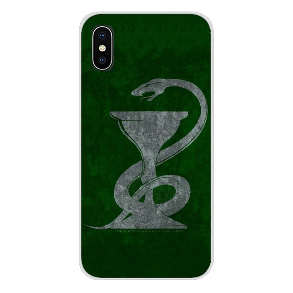 Slytherin стильный галстук для LG G3 G4 Mini G5 G6 G7 Q6 Q7 Q8 Q9 V10 V20 V30 X Power 2 3 K10 K4 K8 2017 прозрачный