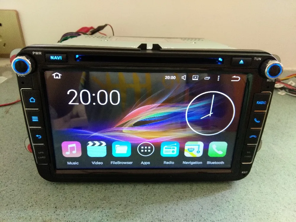 8 ''Android 0 7 1 Octa core автомобильный DVD для VW Volkswagen Golf 6 Jetta T5 Touran Beetle EOS tiguan Bora CC polo 4g ram