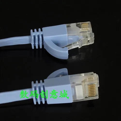 3M CAT.6 8P8C RJ45 Интернет ethernet lan сетевой маршрутизатор Wi Fi сверхплоский тонкий кабель