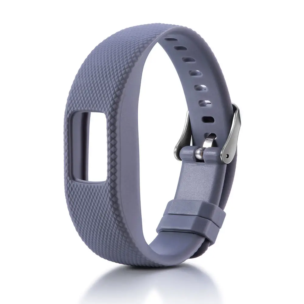 Ремешок силиконовый для смарт-часов Garmin VivoFit 4 сменный цветной спортивный браслет