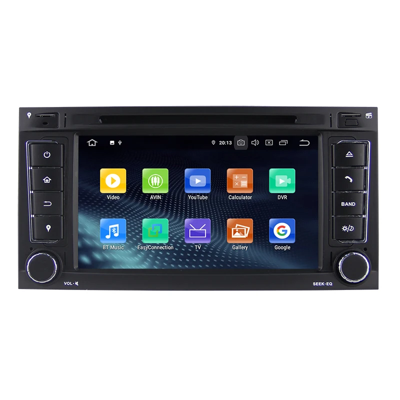 KSAOTU 7 &quotDAB + 4G Android 9 0 автомобильный DVD плеер SD GPS для VW Touareg T5 Multivan | Автомобили и