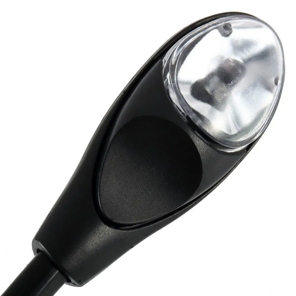 1 Pc Portable LED Reading Light Book Table Lamp Desk Mini Flexible Clip On For Kindle Notebook for Night | Освещение