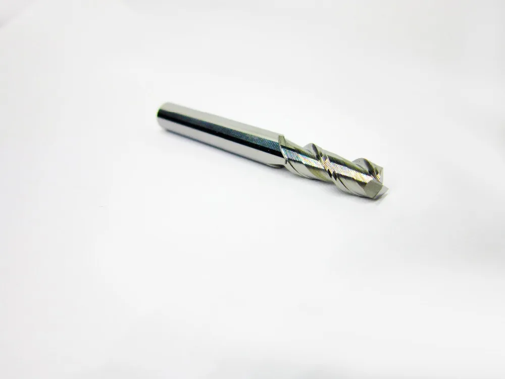 5 шт. для алюминия HRC45 6 мм 2 канавки торцевая фреза необработанная лампа 50 K10 6*6*16*50