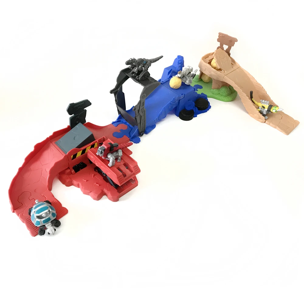 Dinotrux динозавр грузовик активный игрушка автомобиль несколько сцен можно собрать