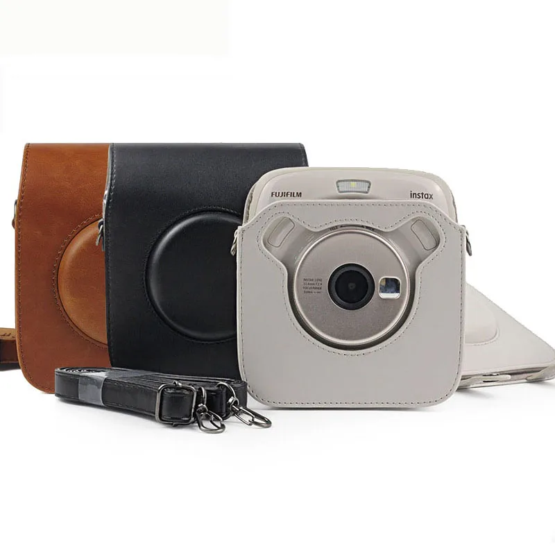 Сумка для камеры FUJIFILM Instax SQUARE SQ20 SQ10 чехол из искусственной кожи Винтажный на