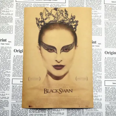 Черный лебедь Мила Кунис Ретро классическое украшение для дома Крафт Фильм