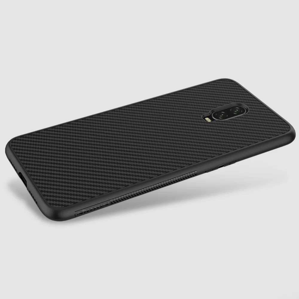 Для Oneplus 6T чехол Nillkin из синтетического волокна задняя крышка Oneplus6T жесткий чехол для телефона Soft Touch для One Plus 6T Nilkin текстура Capa