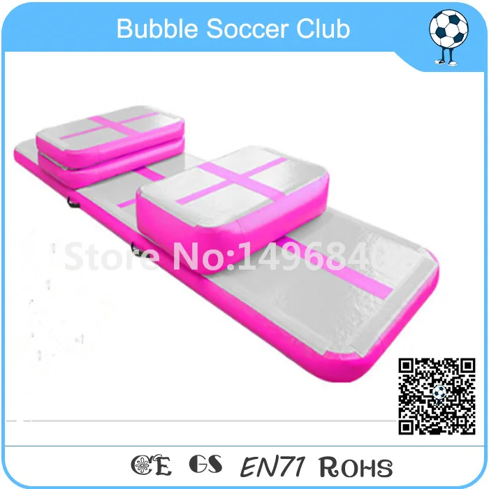 Бесплатная доставка длина 3 м розовый дешевый наружный гимнастический коврик