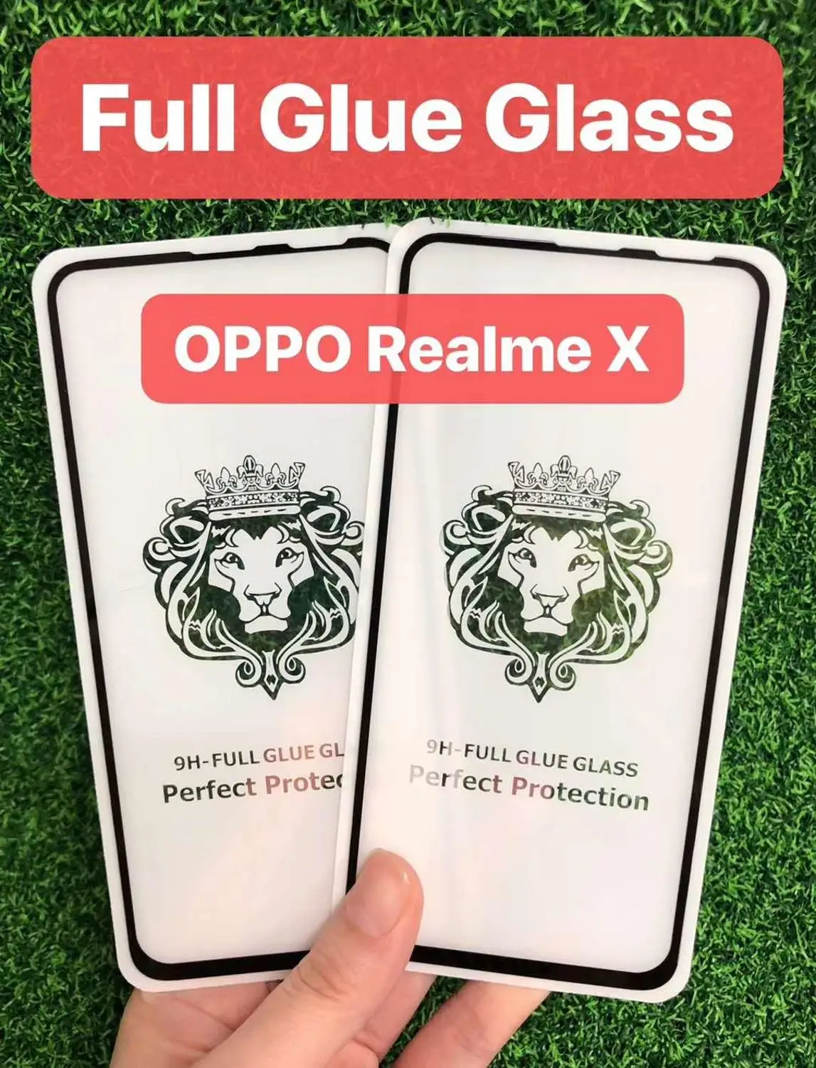 Защитная пленка для экрана из закаленного стекла с полным клеем Oppo Reno Lite K3 Realme X R9s