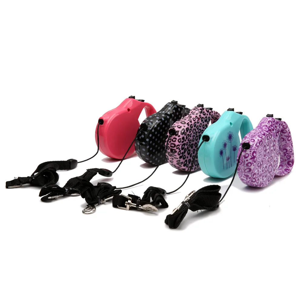 

Durable Dog Leash Retractable Automatic Traction Rope ABS Nylon 3m Pet Dog Cat Puppy Walking Lead Leash For Small Medium Dog