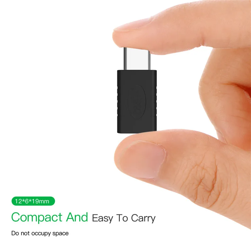 Адаптер USB Type C переходник типа с разъемом Папа мама и OTG для зарядки синхронизации