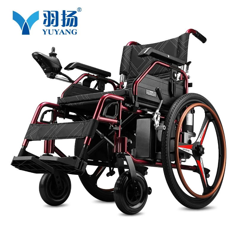 

2018 new automatic safety power electric wheelchair with blush motor