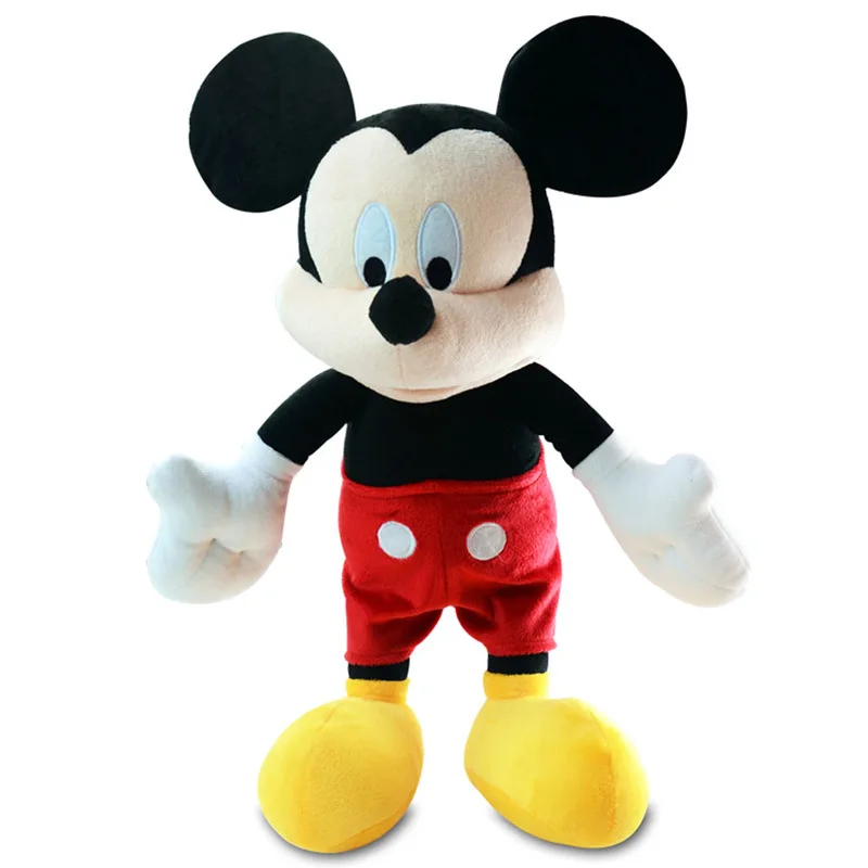 Disney 100% оригинал 42 см Микки кукла мышка плюшевые игрушки Детский подарок на день