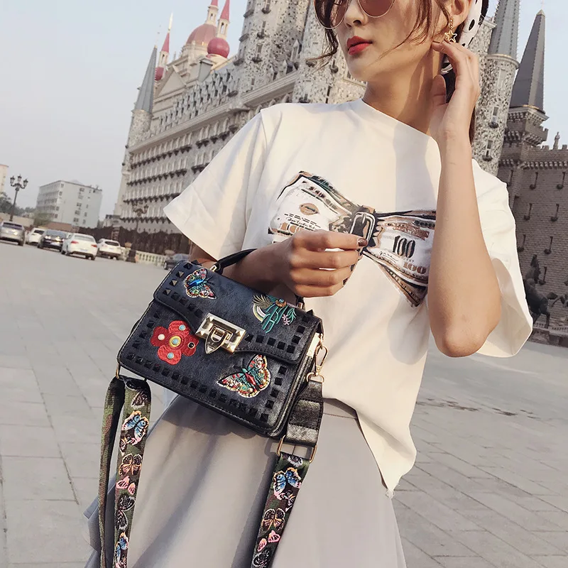 Винтажные Модные Сумки из искусственной кожи женская дизайнерская сумка с