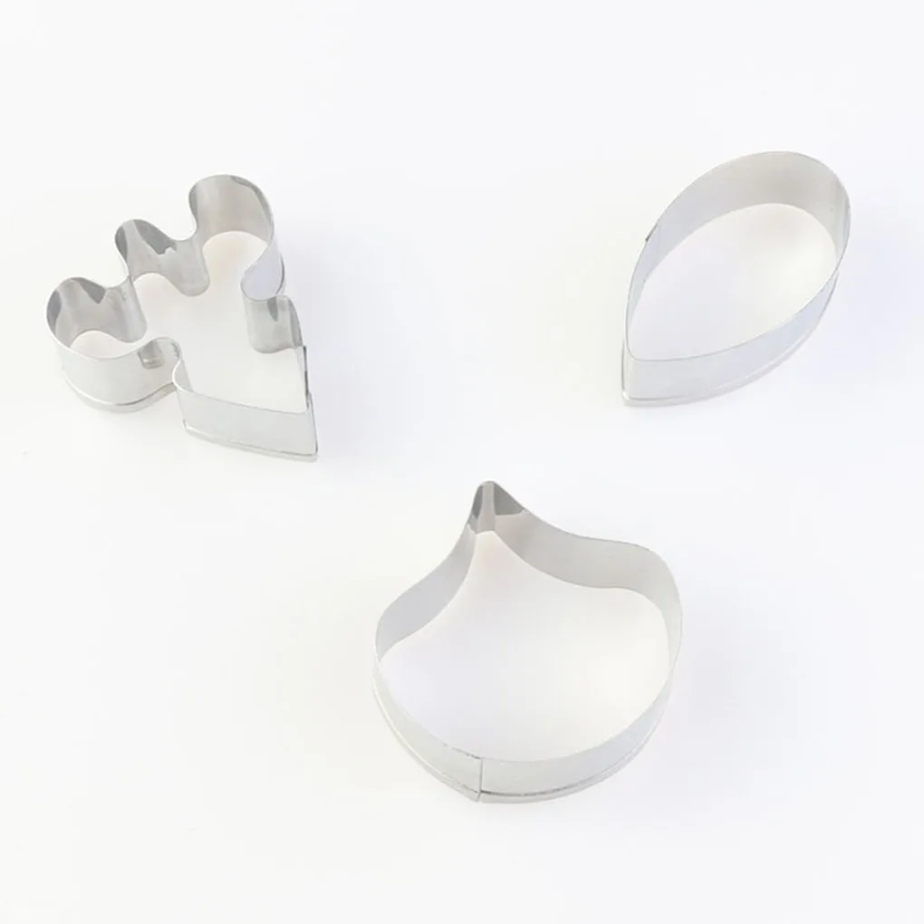 3 шт./компл. женский ремешок для цветов Набор помадки форма торта печенья