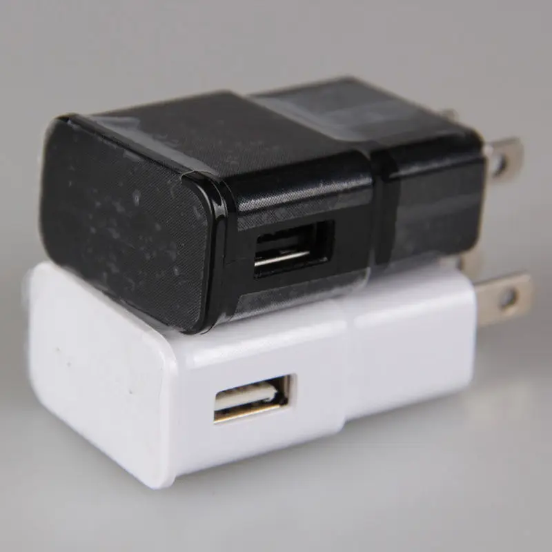 100 шт./партия 5 В 2 А 1 USB порт переменного тока настенное зарядное устройство ампер