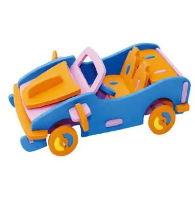 Набор для творчества April Du Kids EVA 3D пазл модель автомобиля детская ручная работа