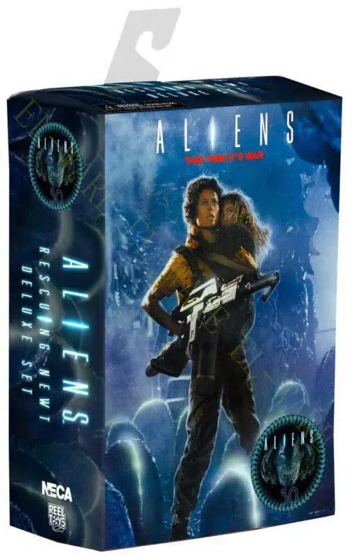 7 дюймов NECA Чужой Рипли И Ньют Deluxe Pack &quot30th юбилей ПВХ фигурку Модель Коллекция