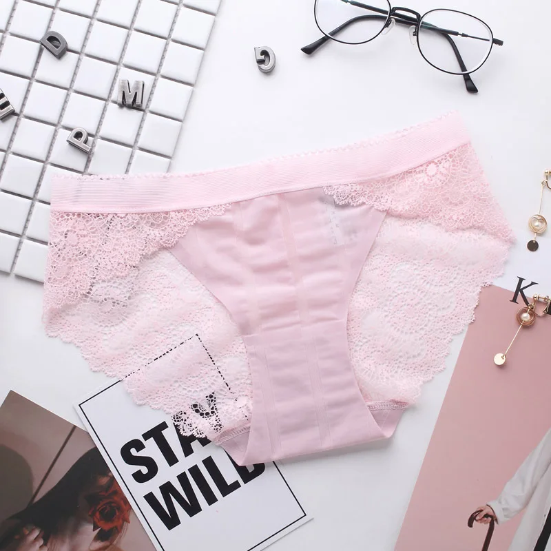 2018 New arrival women's lace panties seamless panty briefs High Quality Cotton Low Waist underwear intimates dropping 12299 |