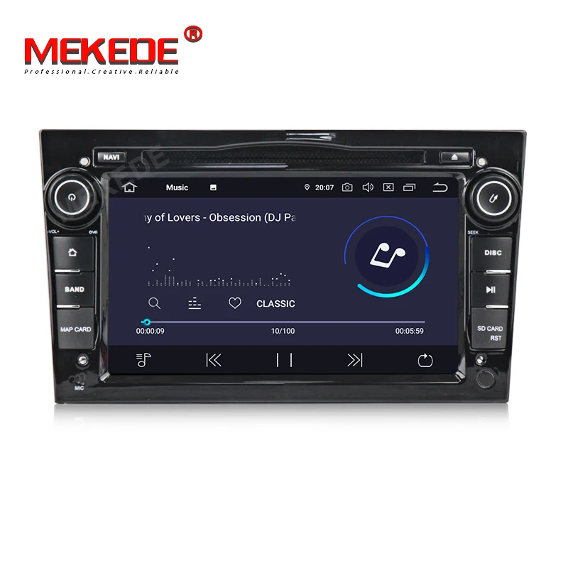 MEKEDE ips DSP 2 Din автомобильный радиоприемник Android 9,0 автомобильный dvd-плеер для Opel Corsa Vectra C D Meriva Vivaro Tigra навигационный GPS радиоприемник 16G карта