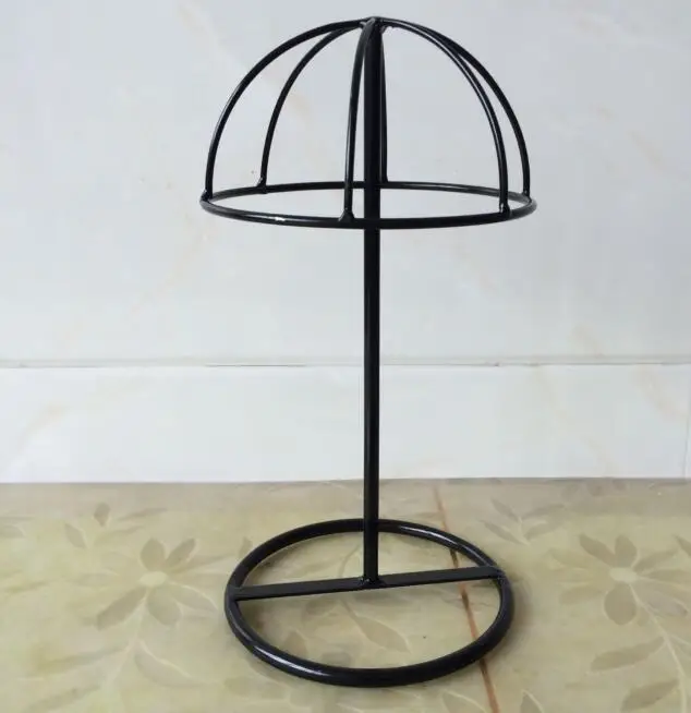 Рекламная демонстрационная стойка для шляп металлическая подставка
