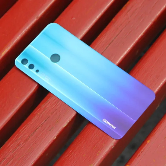 Gradient Blue Чехол для задней батареи huawei для huawei NOVA 3i, чехол для задней панели со стеклом - Цвет: Gradient Blue