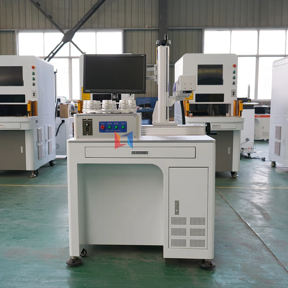 cnc fiber laser marking machine 20w with rotation axis | Инструменты