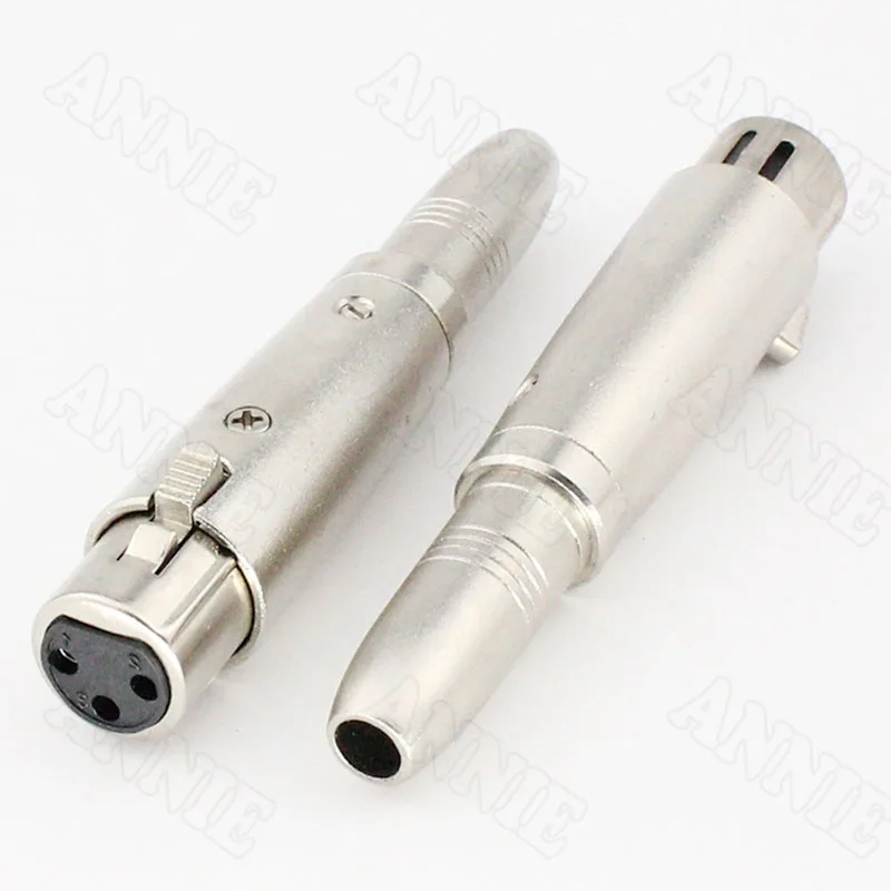 5 шт./лот K3P 3 контактный XLR гнездовой к K6.5 адаптер сопряжения аудио конверсионный