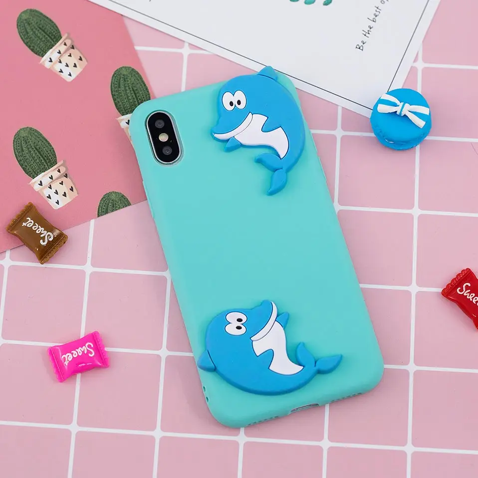 Приморский кокосовое Телефон задняя крышка для iphone 6 6S 7 8 плюс задней обложки