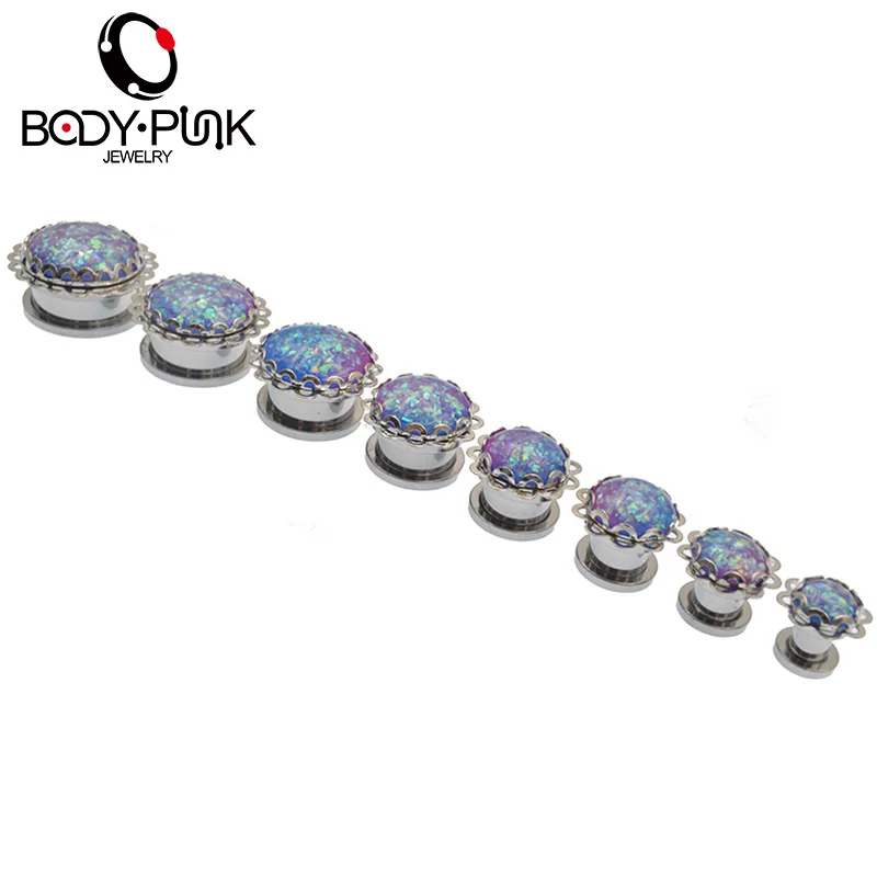 Пирсинг для ушей из нержавеющей стали в стиле панк | Украшения и аксессуары