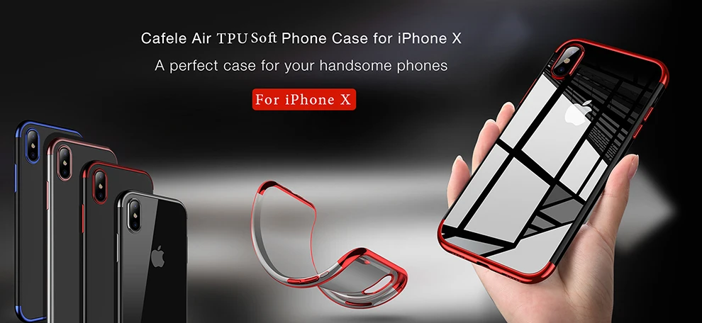 CAFELE Оригинальная защитная накладка для задней панели телефона пленка для iPhone X 10 Ультра тонкая HD Прозрачная Задняя стеклянная Защитная пленка для iPhone X 10