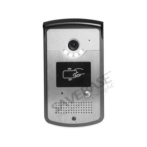 HOMSECUR 7inch Video Door Entry Phone Call System Electric Lock Supported for House/ Flat XC001+XM706