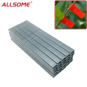 Садовая секаторы для бонсая лента для подвязывания веток, инструмент для обвязки ногтей, прививочная лента, садовые инструменты, ножницы, скобы для ногтей, 10000 шт.