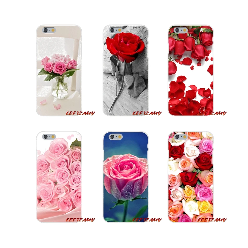 Аксессуары чехлы для телефонов Чехлы iPhone X XR XS MAX 4 4S 5 5S 5C SE 6 s 7 8 Plus Awesome pink Colorful Frower