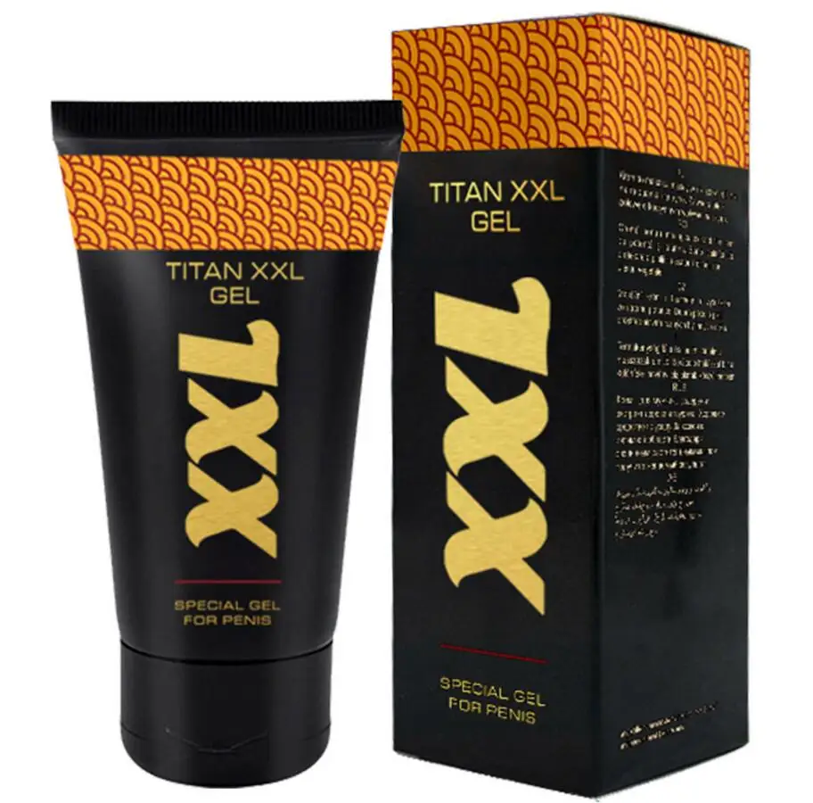 Новый Titan XXL гель Золотой крем для увеличения пениса большой петух увеличение