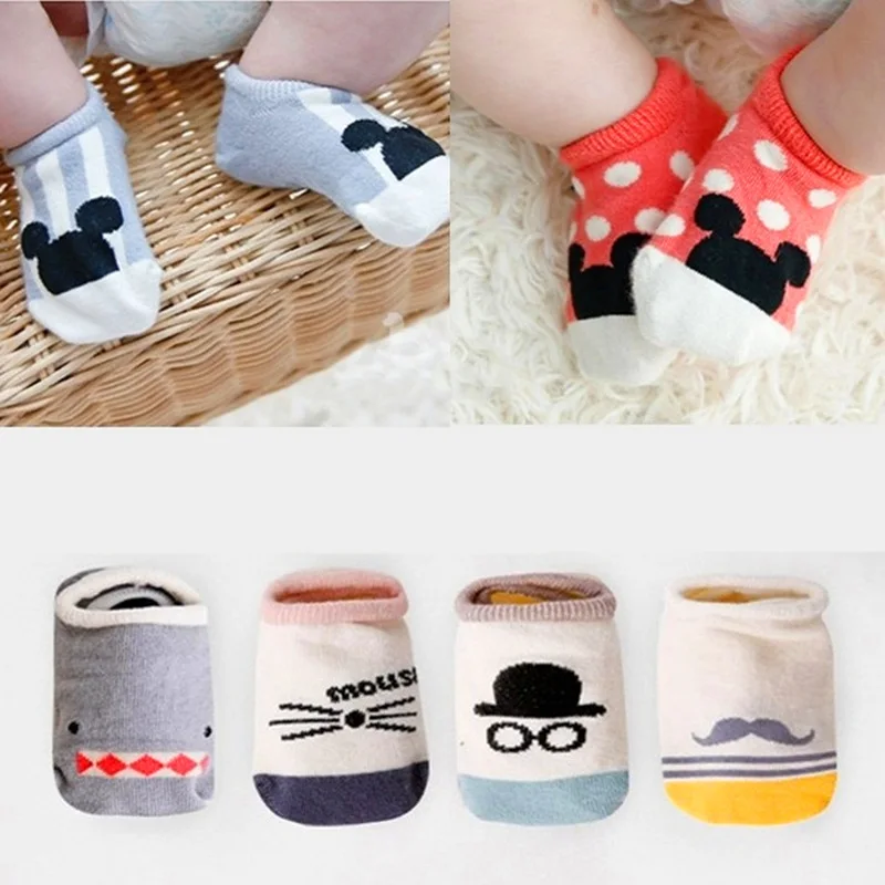 Calcetines de algod&oacute;n con dibujos animados para ni&ntilde;os y ni&ntilde;as, medias suaves a la moda, gran oferta, 2020,calcetines beb&eacute;-0