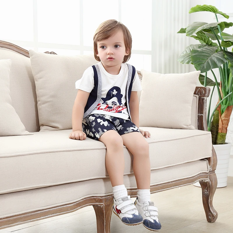 boy boutique clothing Baby Boy Christening Outfit Clothing Gentleman Summer Suit Children's Importer Set two pieces for |