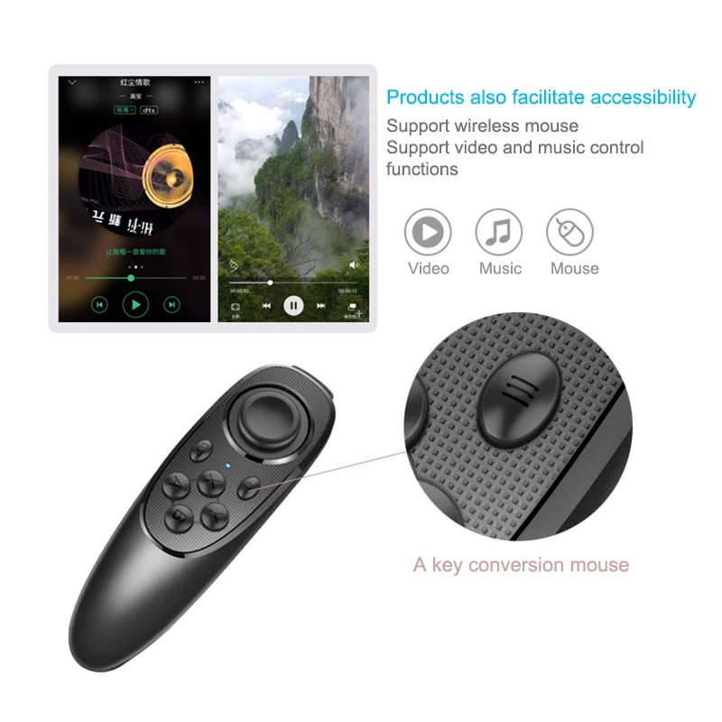 Многофункциональный пульт дистанционного управления Bluetooth 3 0 геймпад мышь для iOS
