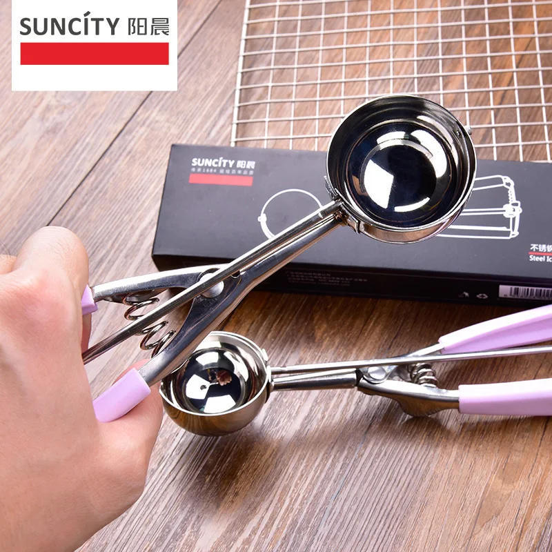 Ложка для мороженого из нержавеющей стали ложка картофеля и печенья кухонные