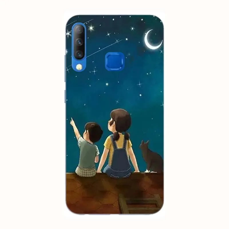 A154 Для Tecno Camon 11S 6," чехол с красочным рисунком розы и волка Мягкий силиконовый чехол для телефона Tecno Camon 11S - Цвет: A154