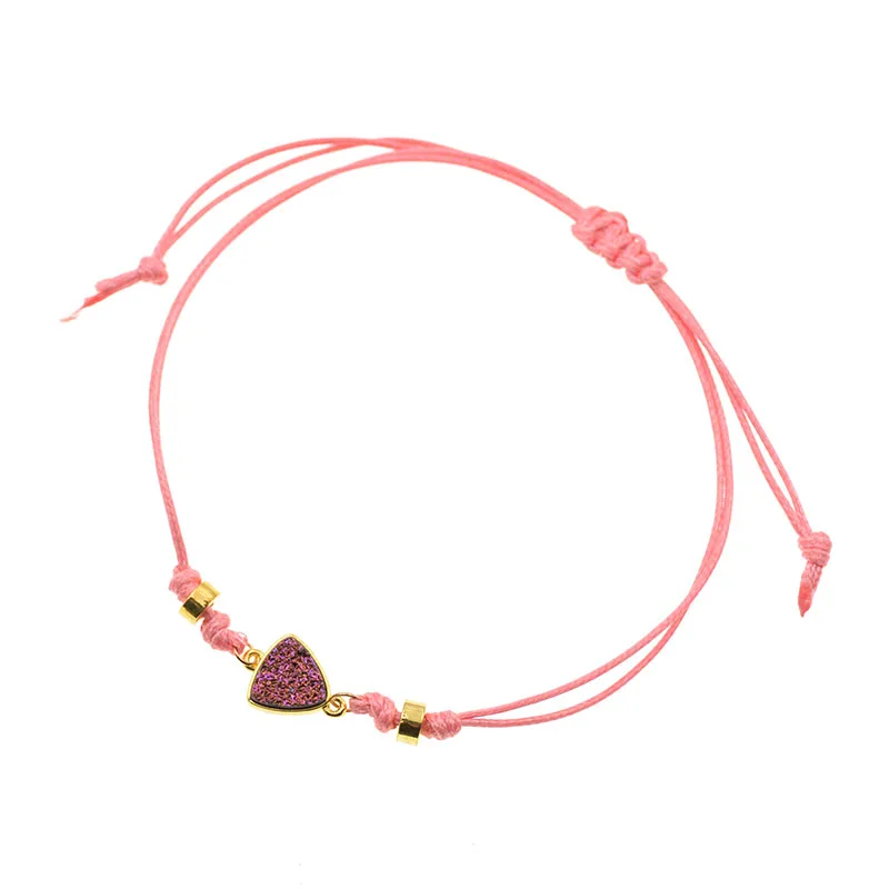 Браслеты на ногу WELLMORE женские ювелирные украшения из тройных камней ножные