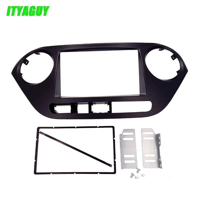 Высококачественная Бесплатная доставка 2DIN приборная панель радио Fascia ДЛЯ HYUNDAI i 10